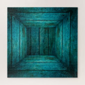 Puzzle Cube en bois Abstrait (Horizontal)