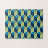 Puzzle Cube or hexagon (Horizontal)