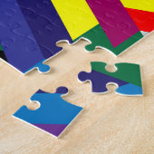 Puzzle Cubes Isométriques 3D, Géométriques Sans Couleur. (Côté)