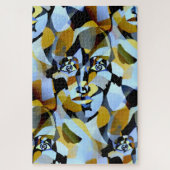 Puzzle Cubisme Abstrait Formes géométriques figuratives (Vertical)