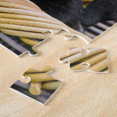 Puzzle Cuisine Black Labrador Retriever Chien Chiot Chiot (Côté)