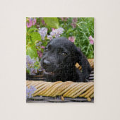 Puzzle Cuisine Black Labrador Retriever Chien Chiot Chiot (Vertical)