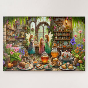 Puzzle Cuisine de fée enchantée Thé et Heure de magie au