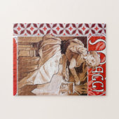 Puzzle Cuisine de femme, Alphonse Mucha (Horizontal)