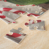 Puzzle Cuisine de vacances allemande à pointer court : Fe (Côté)