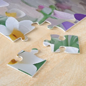 Puzzle Cuisinement Cute Kittens dans un panier à fleurs (Côté)