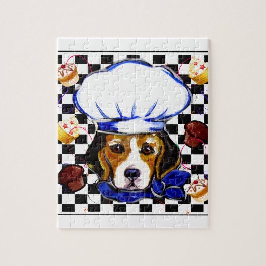 PUZZLE CUISINIER BEAGLE (Vertical)