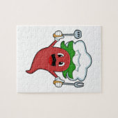 Puzzle Cuisinier de poivre Vegan (Horizontal)