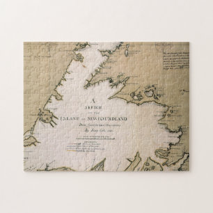 PUZZLE CUISINIER : TERRE-NEUVE, 1763