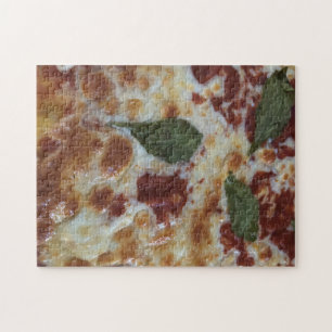 Puzzle Cuisson de pizza au fromage fait maison