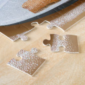 Puzzle Cuisson festive de Noël du Spitz finlandais : Noël (Côté)