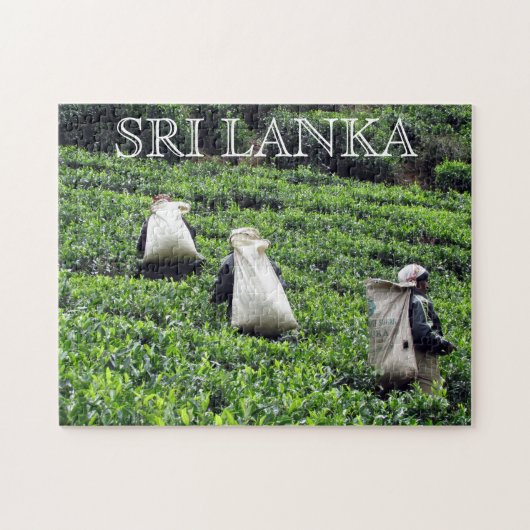 Puzzle cultivateurs de thé sri lanka (Horizontal)