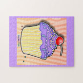 Puzzle Cupcake de raisin givré (Horizontal)