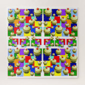 Puzzle Cupcakes (Vertical)