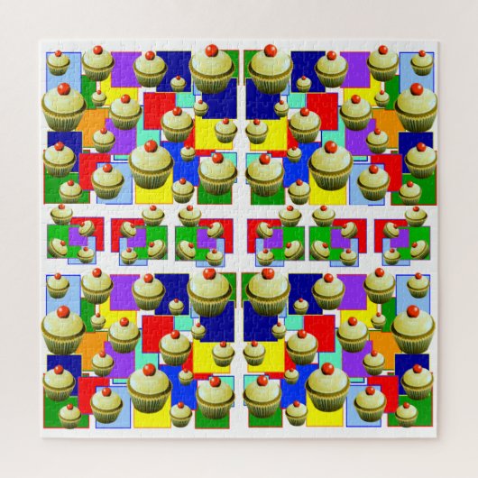 Puzzle Cupcakes (Vertical)