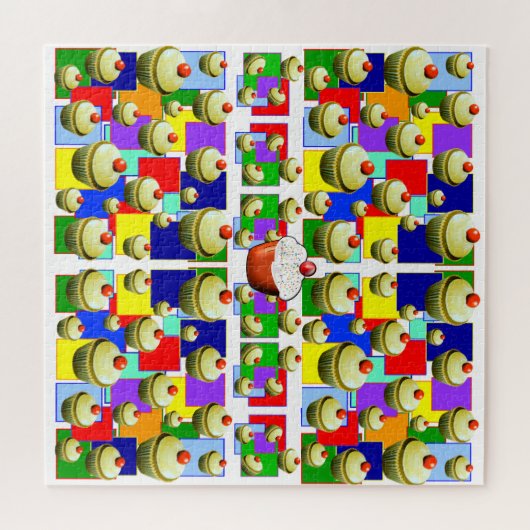 Puzzle Cupcakes (Horizontal)