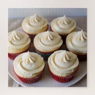 Puzzle Cupcakes à la vanille