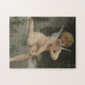 Puzzle Cupidon au papillon (par Bouguereau) (Horizontal)