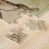 Puzzle Cupidon avec un violon par Domenico Campagnola (Côté)