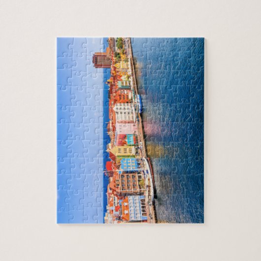 Puzzle Curaçao, Antilles de Pays-Bas (Vertical)