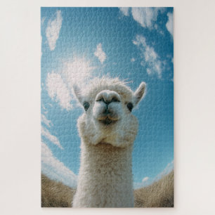 Puzzle Curieux Alpaca sous le soleil