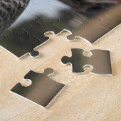 Puzzle Curieux perroquet gris du Congo (Côté)