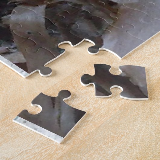 Puzzle Curly Birch Bark Tree Rustic (Côté)