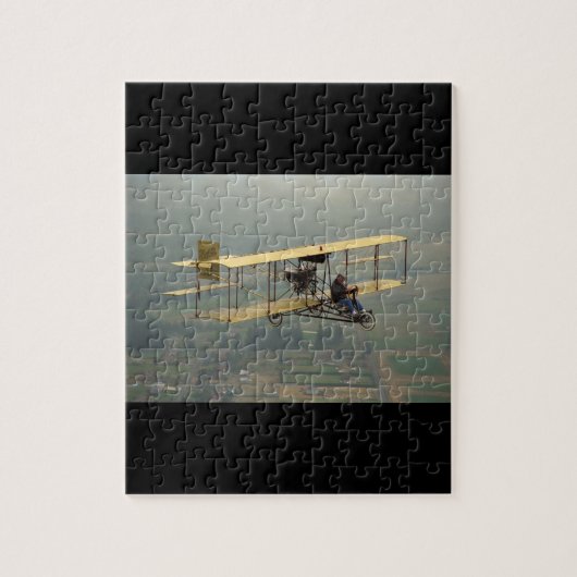 Puzzle Curtiss, reproduction de poussoir, aviation (Vertical)