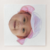 Puzzle Custom Baby Photo, Baby Photo Face (Horizontal)