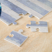 Puzzle Custom Coastal/nautical/beach marlin sunset (Côté)