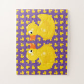 Puzzle Custom Color, Rubber Duckies (Vertical)