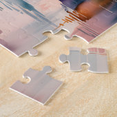 Puzzle Custom Florence Duomo Cathedral Watercolor Skyline (Côté)