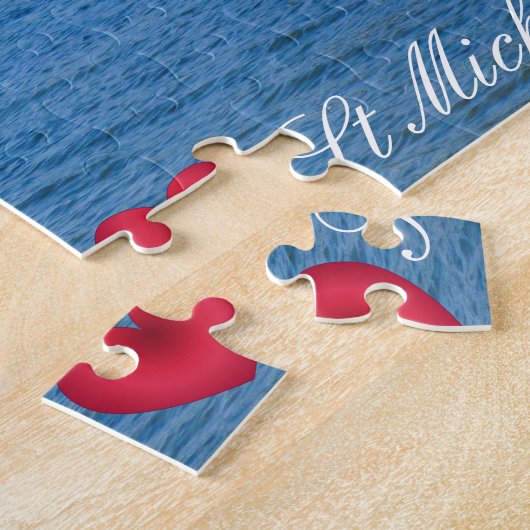 Puzzle Custom Heart St Michaels Mont Cornwall Photo (Côté)