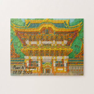 Puzzle Custom Japon Paysage Voyage Temple esthétique