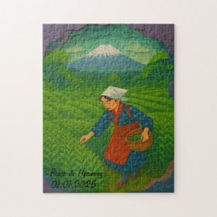 Puzzle Custom Japon Voyage Paysage esthétique mt.Fuji