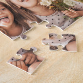 Puzzle Custom Love You Grand-mère Petits-enfants Collage  (Côté)