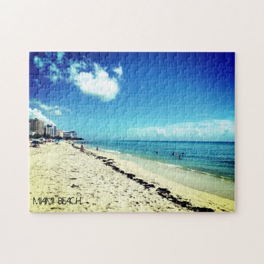 Puzzle Custom Miami Beach Floride Calme et relax Adultes (Horizontal)