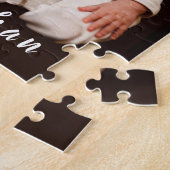 Puzzle Custom Name Baby Photo (Côté)