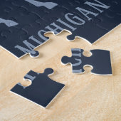 Puzzle Custom Name & Text Mackinac Island (Côté)