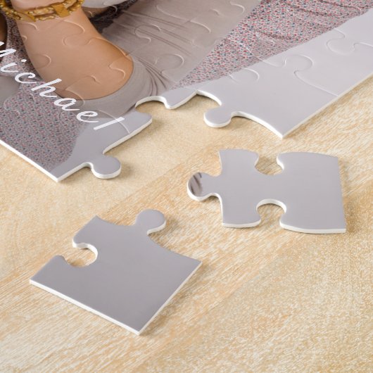 Puzzle Custom Photo Name Template (Côté)