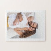 Puzzle Custom Rounded Corner Photo Family (Horizontal)