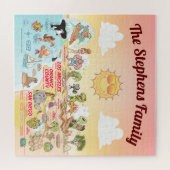 Puzzle Custom Sunny Sud Californie (Horizontal)