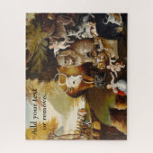 Puzzle Custom, "The Peaceable Kingdom" Edward Hicks 1834. (Vertical)