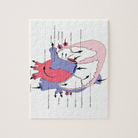 Puzzle - customisé (Vertical)