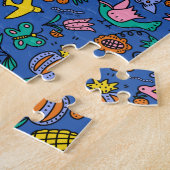 Puzzle Customisé coloré mignon fruité été (Côté)