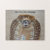 Puzzle Customizable Spitting Cobra (Venomous Snake) (Horizontal)