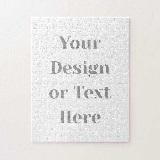 Puzzle Customizable Your Design or Text Here Personalized (Vertical)