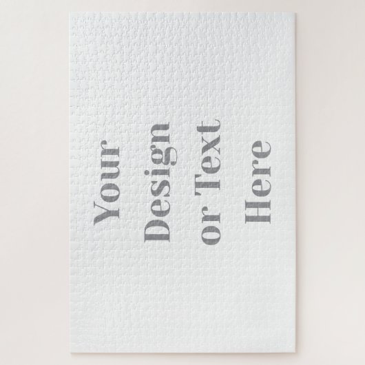 Puzzle Customizable Your Design or Text Here Personalized (Vertical)