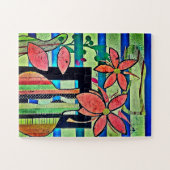 Puzzle "Cut Flower Collage" (Horizontal)