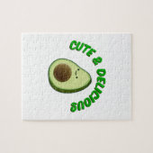 Puzzle Cute And Delicious Avocado (Horizontal)